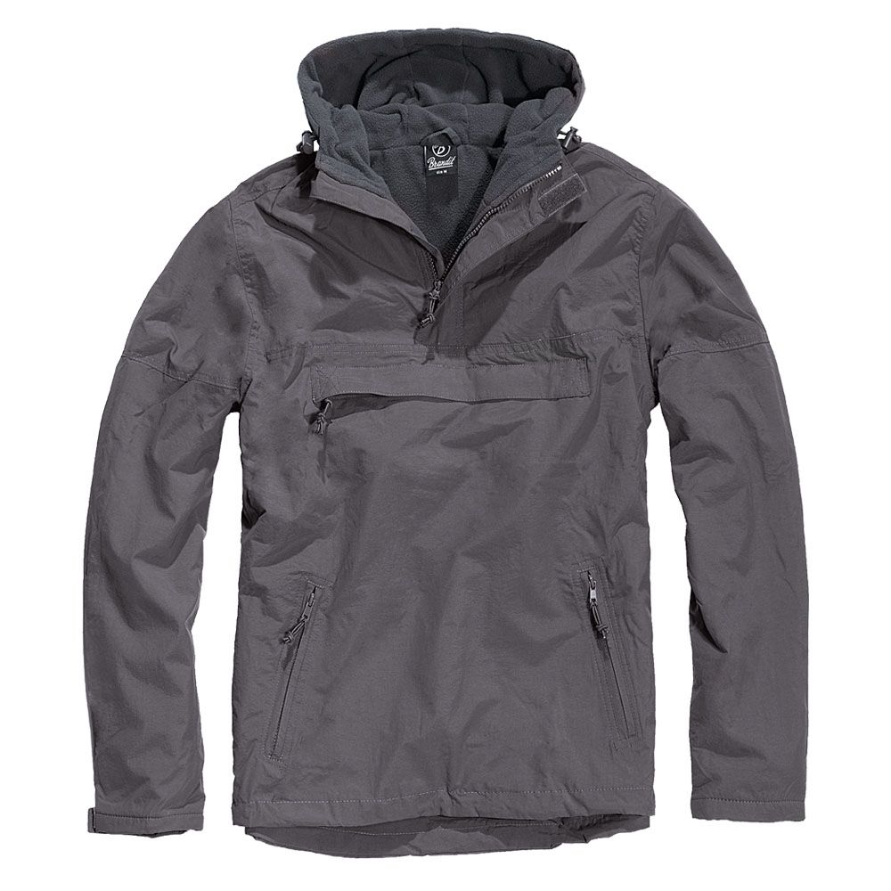 Куртка ветровка Brandit Windbreaker ANTHRAZIT M Темно-сірий (3001.5-M)