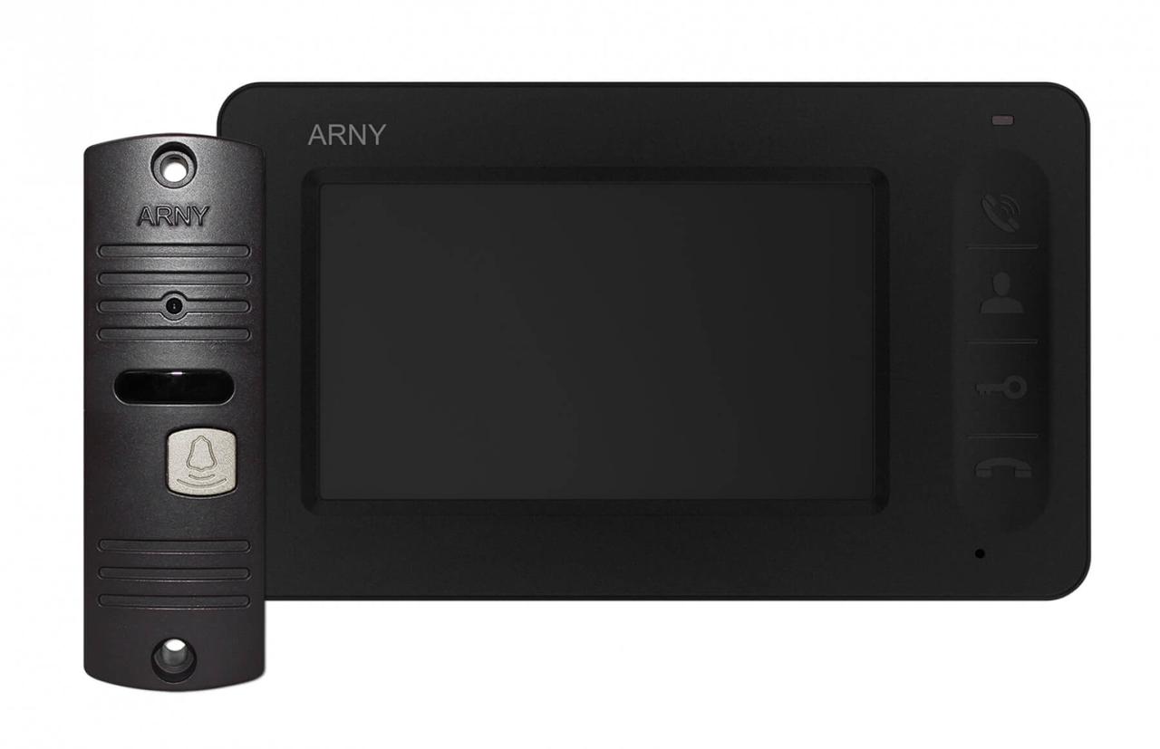 Комплект відеодомофону ARNY AVD-4005 Black/Copper