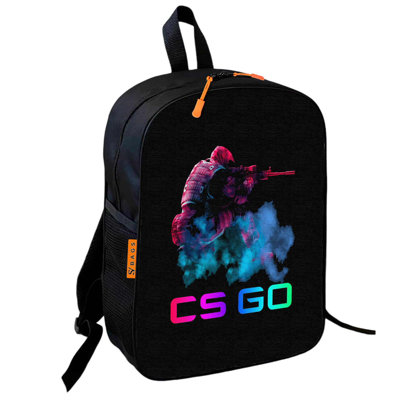 Дитячий шкільний рюкзак CS:GO Counter-Strike 36×27×13 см, водонепроникний