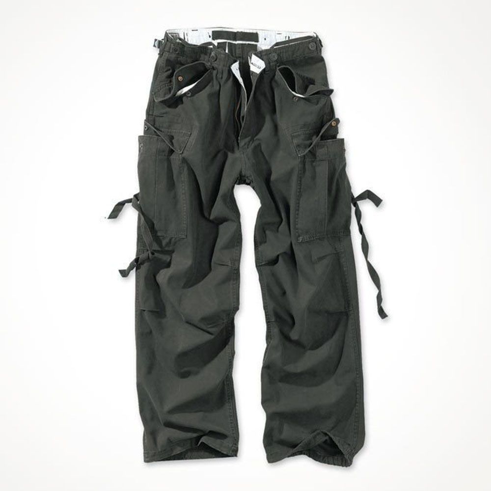 Штани Surplus Vintage Fatigue Trousers Schwarz Gewas L Чорний (05-3596-63-L)