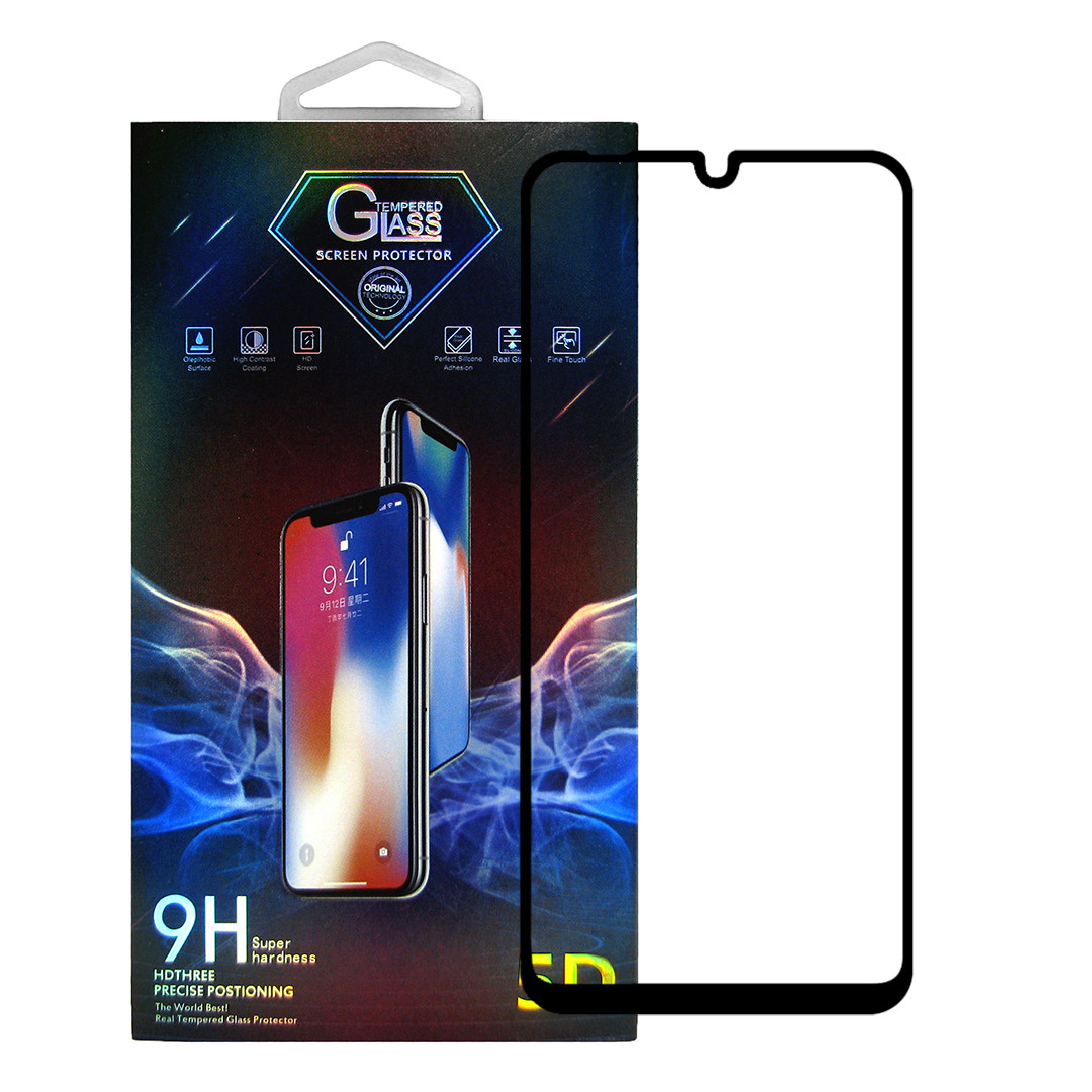 Захисне скло Premium Glass 5D Full Glue Motorola Moto E6 Plus Black (arbc6137)