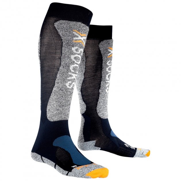 Шкарпетки X-Socks Skiing Light 39-41 Чорний/Сірий (1068-X020029 39-41 B131)