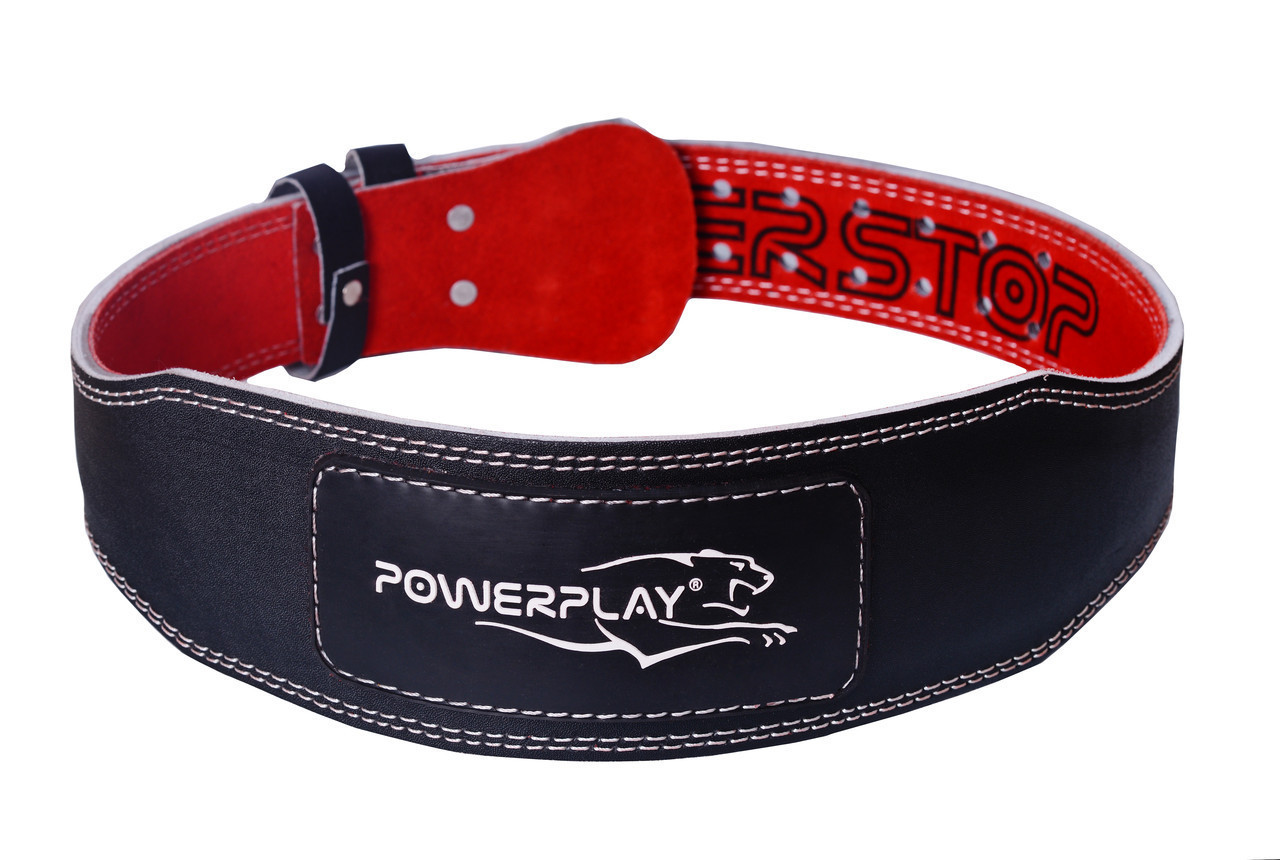Пояс для важкої атлетики PowerPlay 5085 L Чорно-Червоний (PP_5085_L_Black)