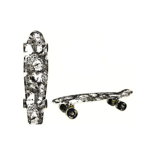 Скейт "Пенни борд" Bambi SC20505 PU колеса со светом 56 см