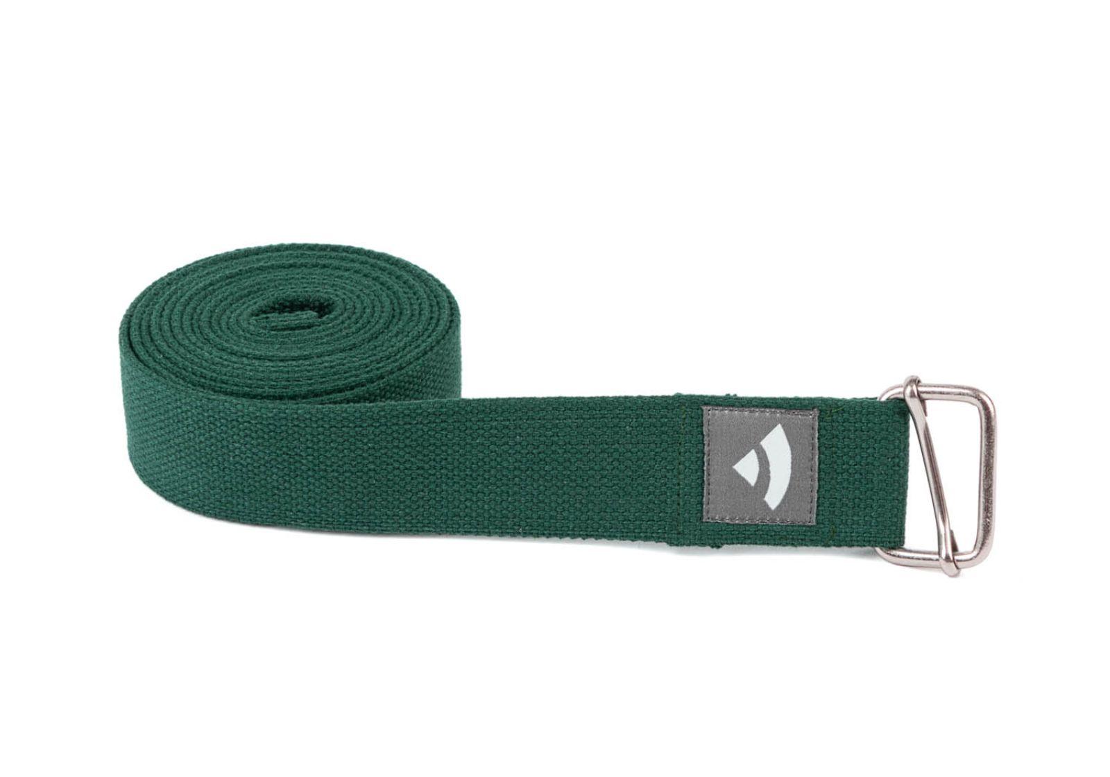 Ремень для йоги Bodhi Asana Belt 250x3.8 см Темно-зеленый 20447