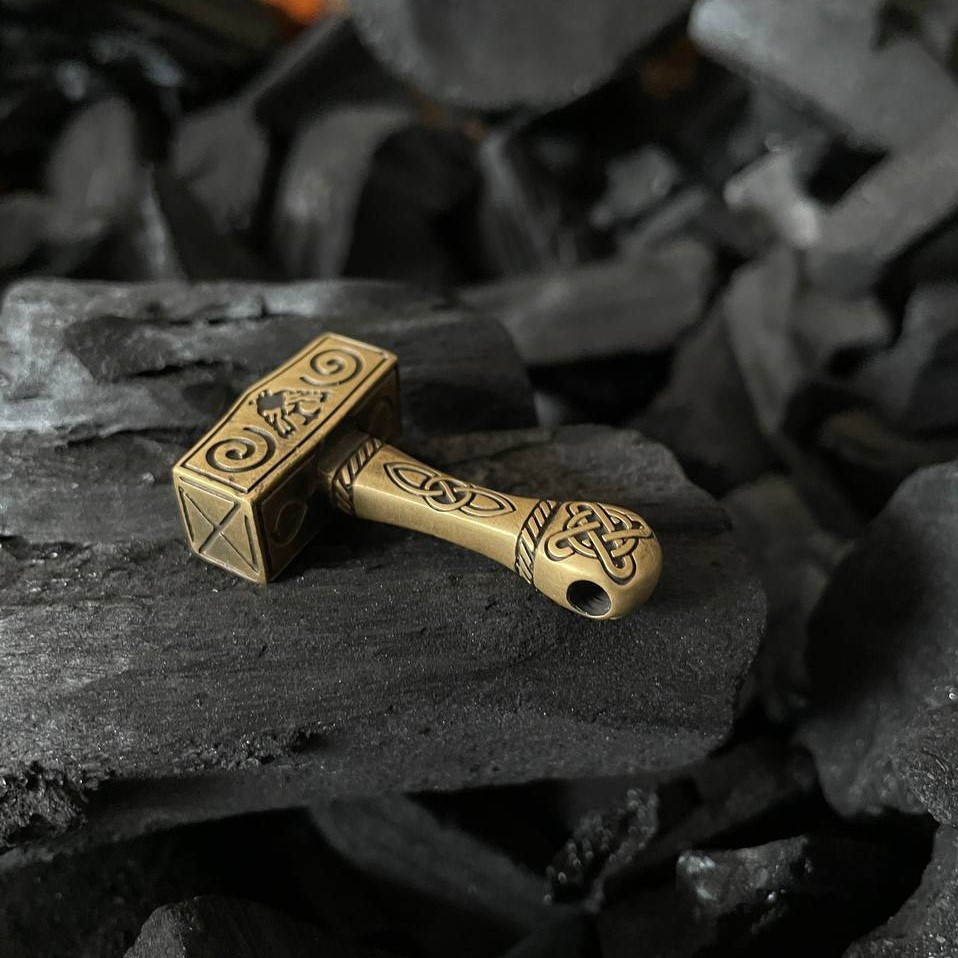 Підвіска мель ЗЕВС із латуні Gorillas Accessories