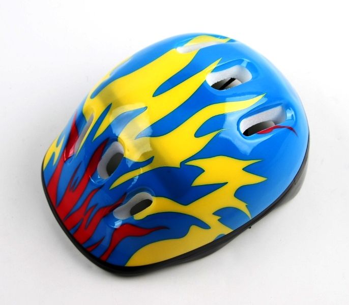 Защитный шлем обычный Scale Sports Fire S 50-54 см Blue (532345808)