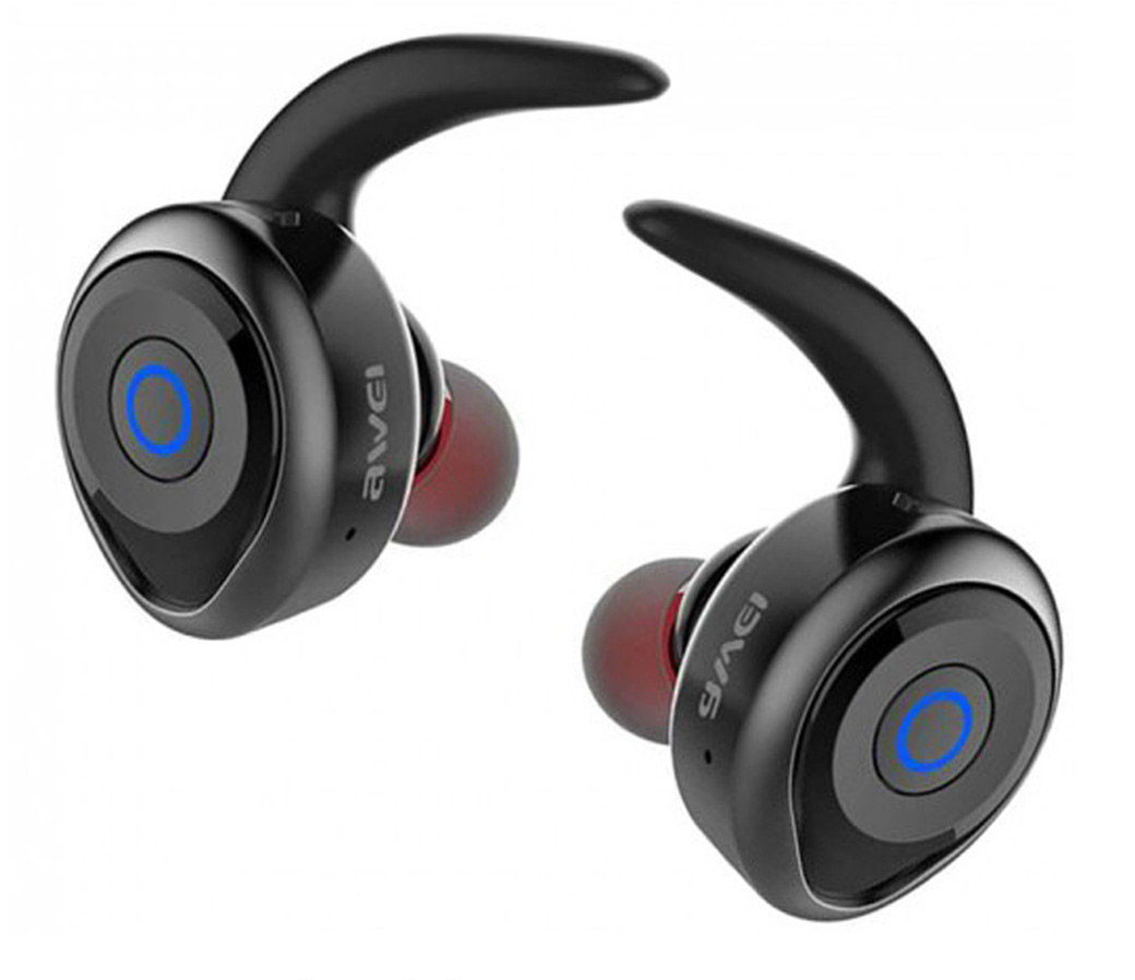 Бездротові стерео навушники Awei T1 Bluetooth Black (np2_00205)