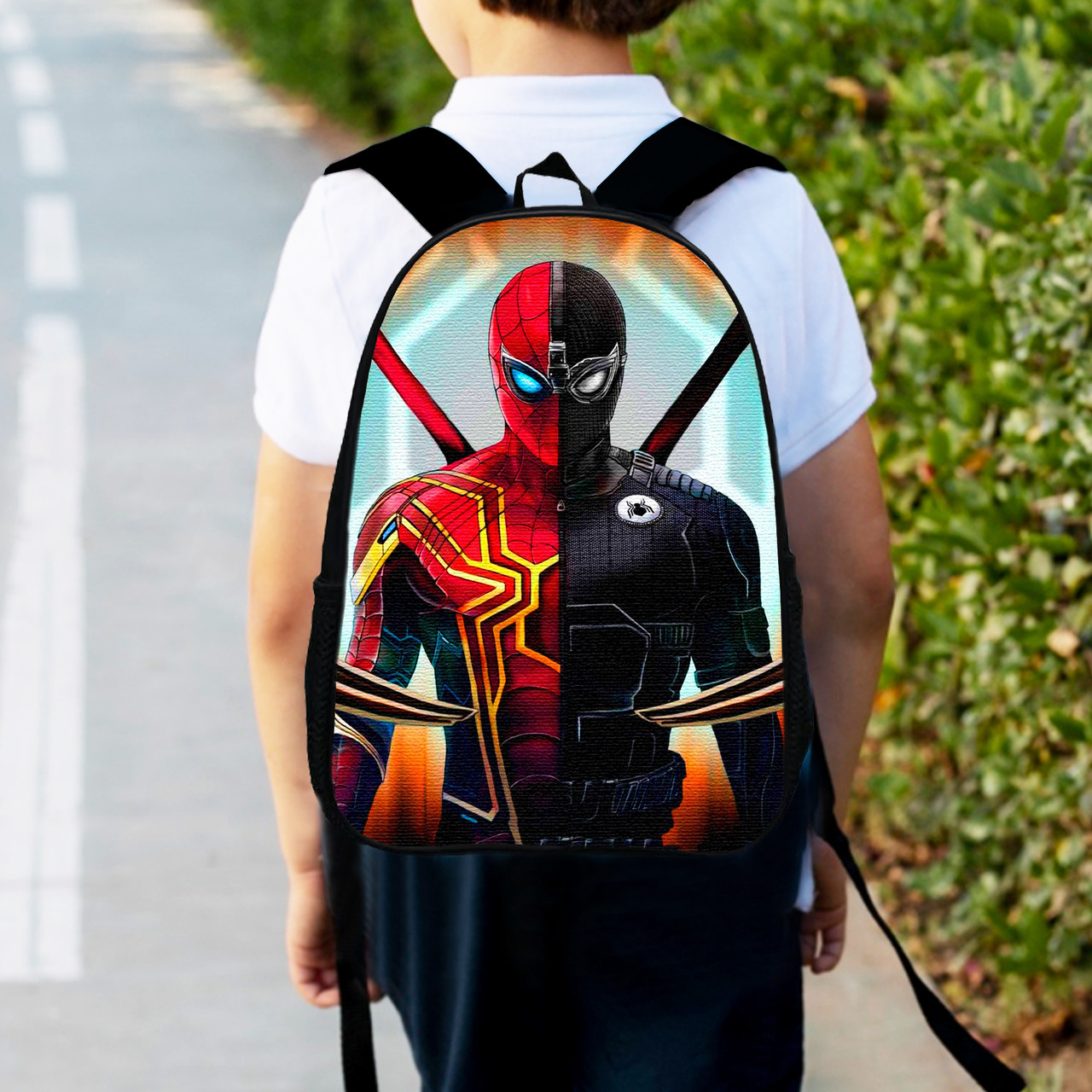 Дитячий рюкзак Spiderman, 34×27×13 см, водостійкий поліестер