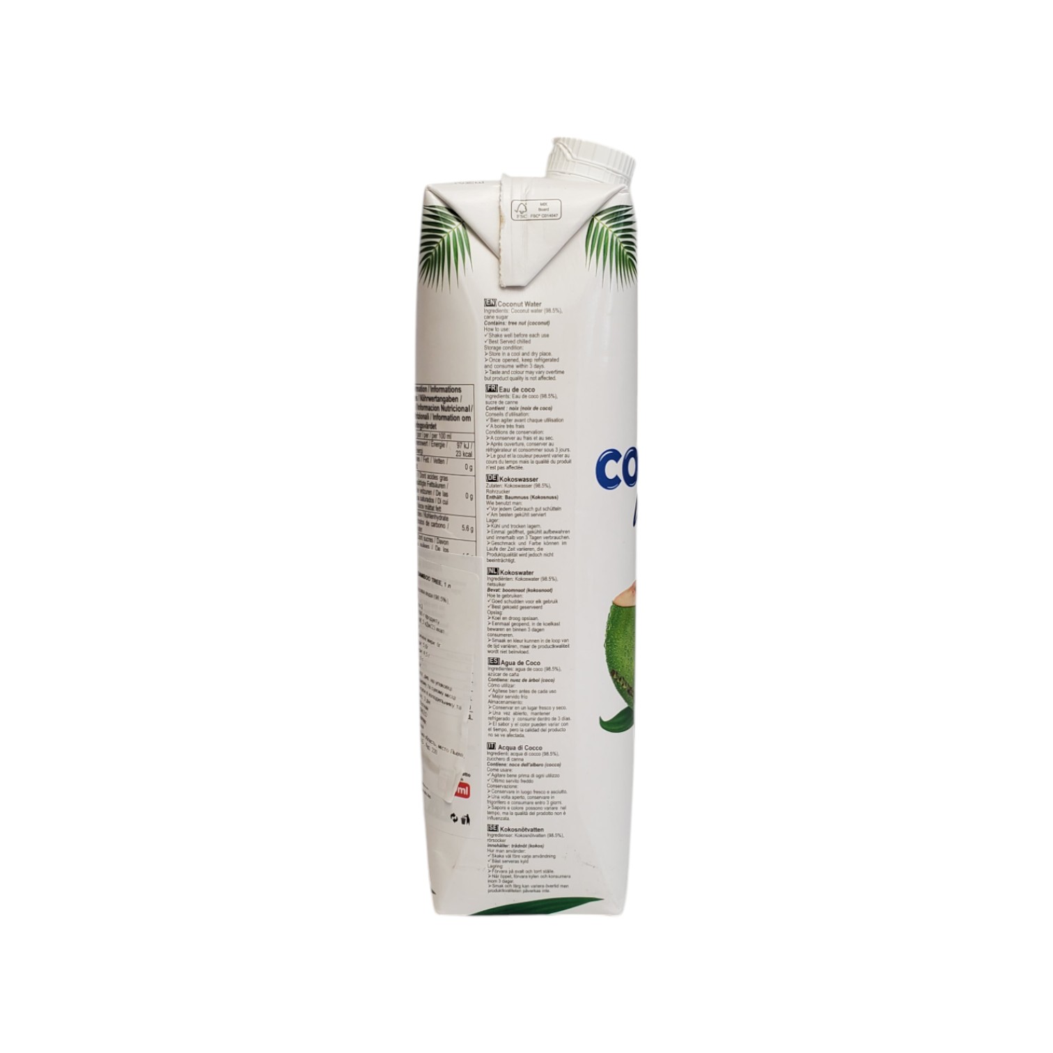 Кокосовая вода 100% Bamboo Tree 1 л (AF521712)