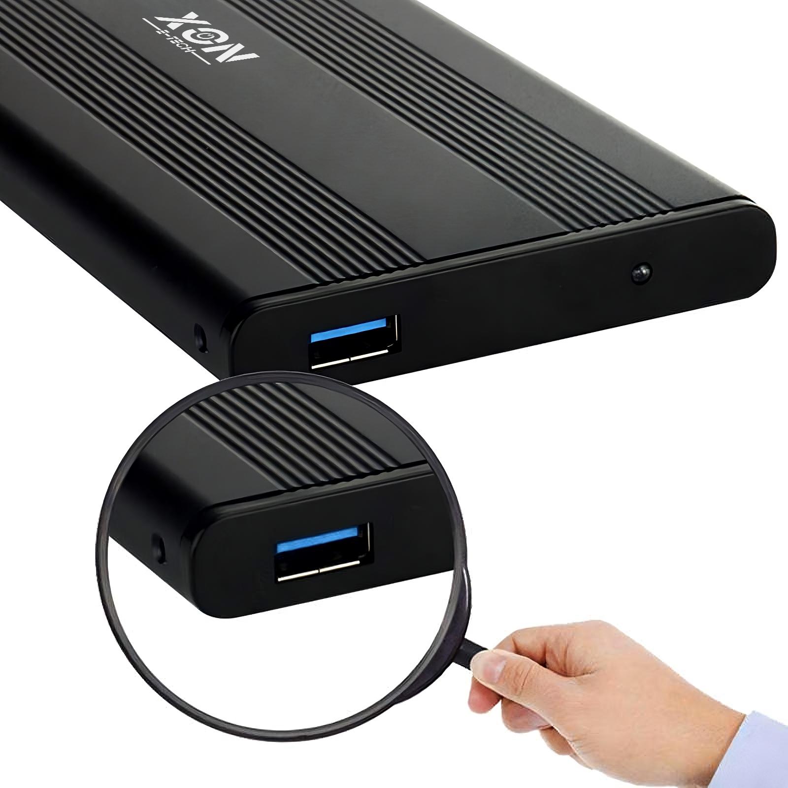 Внешний карман XON MemoryCase для 2.5" SATA HDD/SSD USB 3.0 Черный (XHC3A13S21MB 6600)