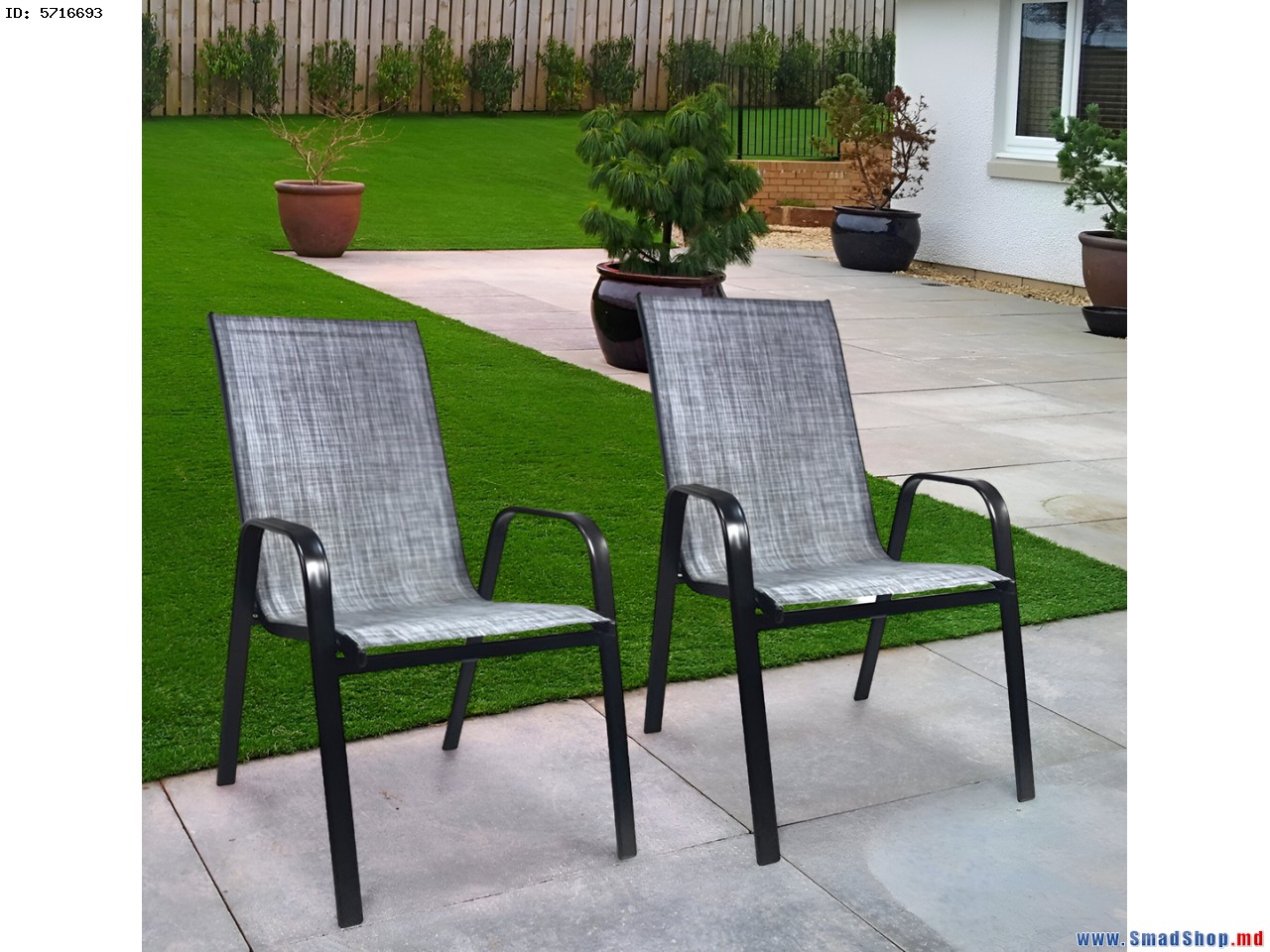 Кресло садовое Garden Line Majorka Grey