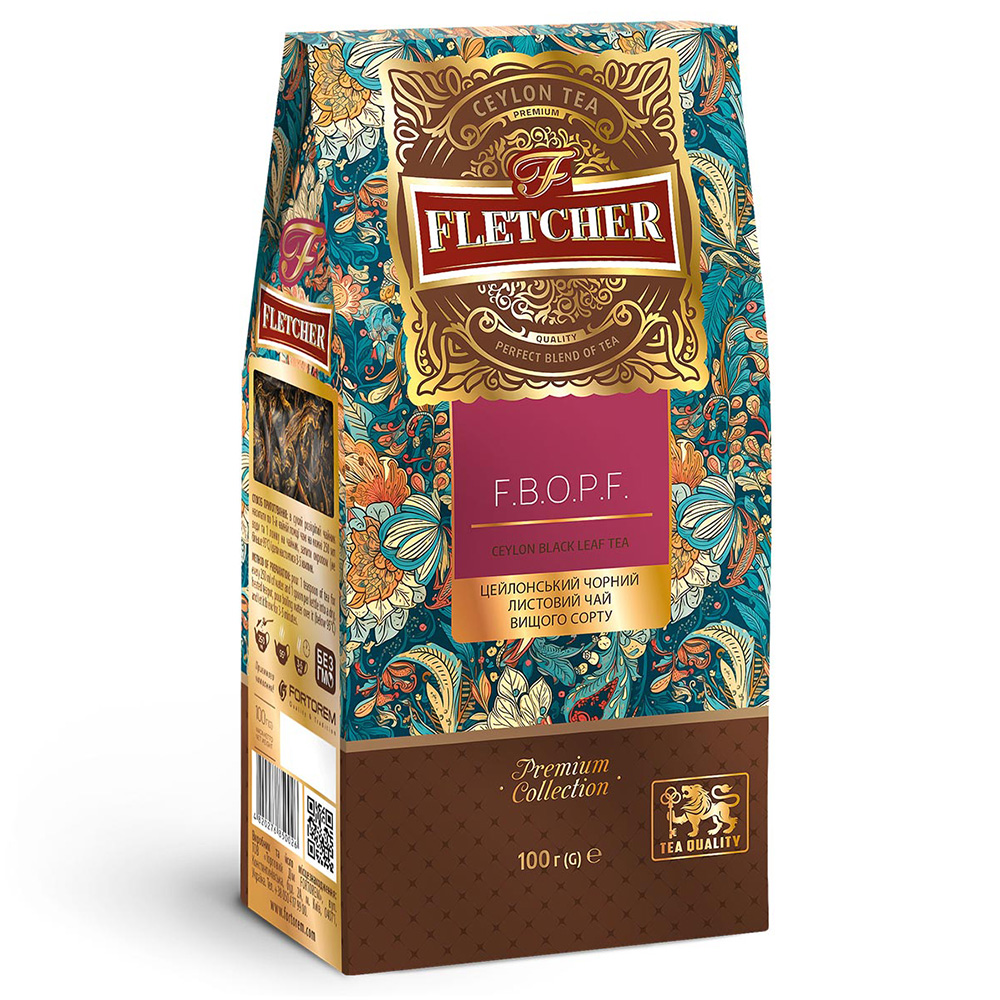 Чай черный рассыпной "F.B.O.P.F." FLETCHER 100 г