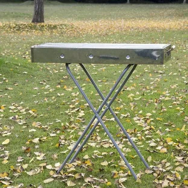 Складной мангал RIAS Barbecue 770T MD-008 80x30x78см