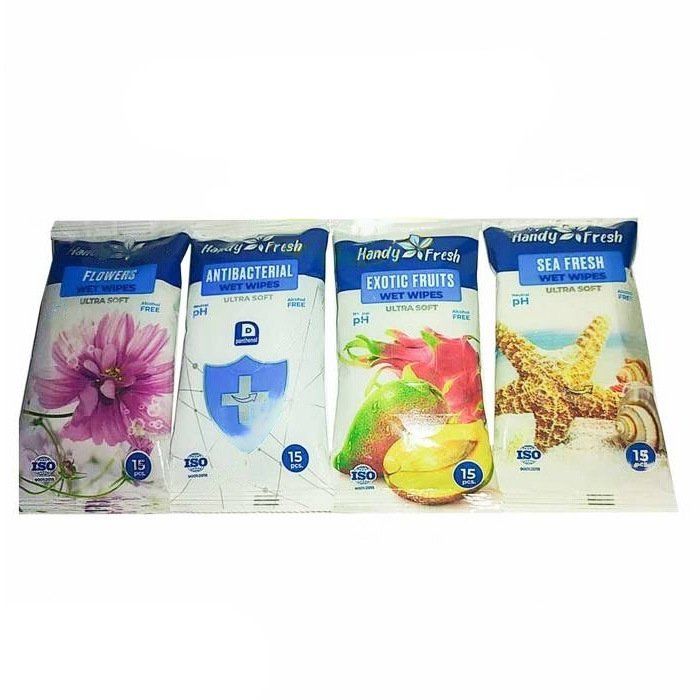 Влажные салфетки Handy Fresh 15 шт 20 уп (0420)