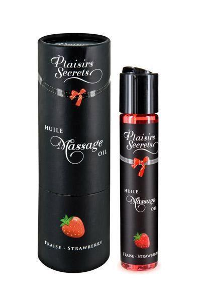 Массажное масло Plaisirs Secrets Strawberry 59 мл SO1842