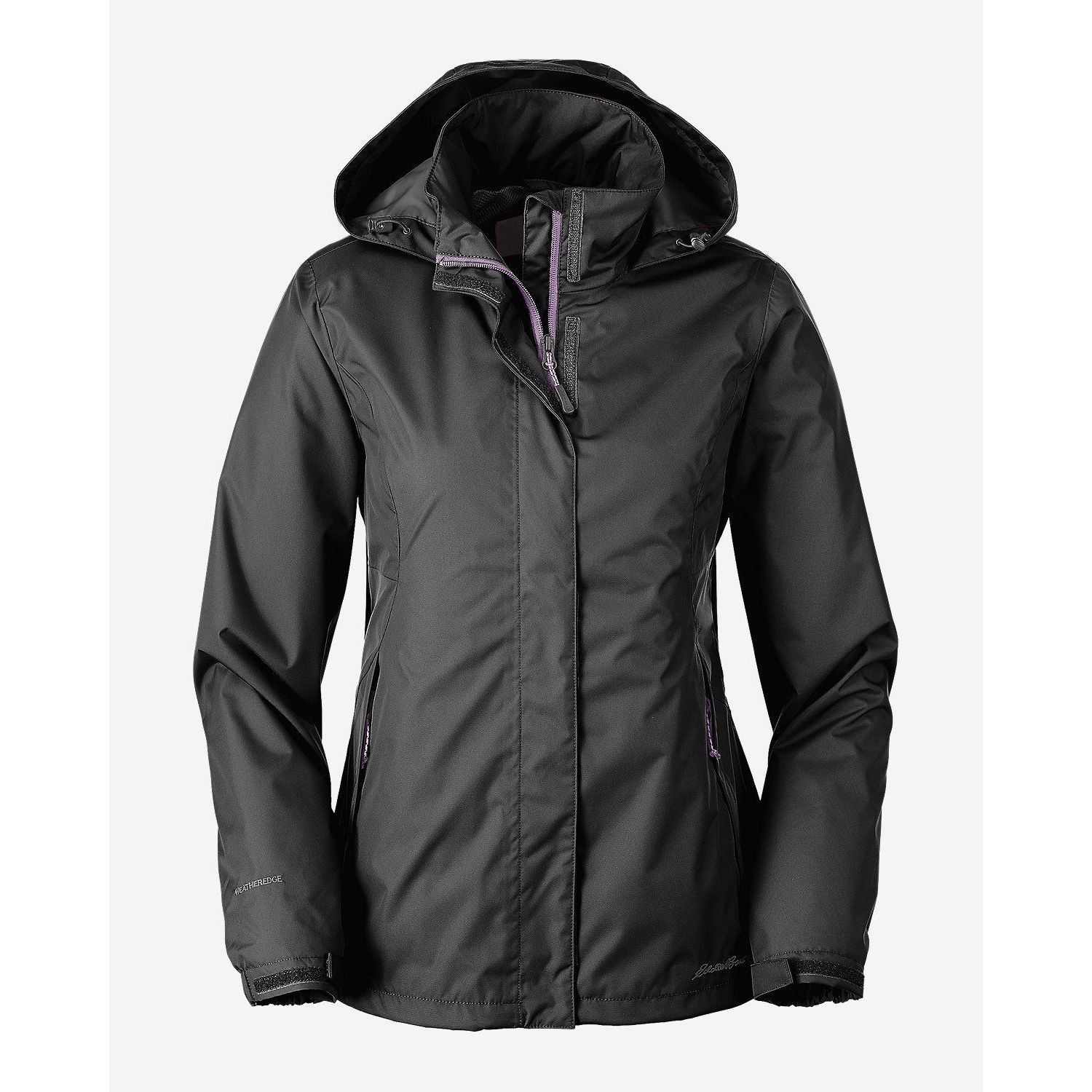Куртка Eddie Bauer Womens Rainfoil Jacket XL Чорний (3566BK)