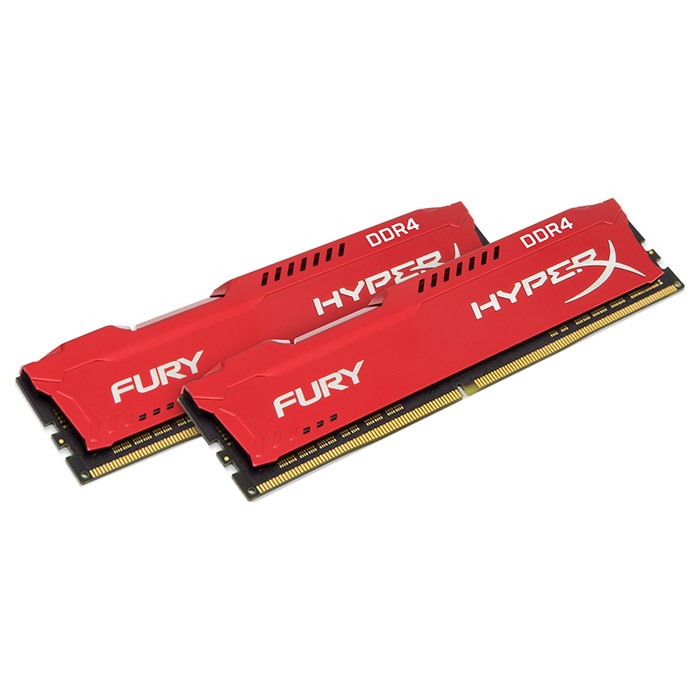 Оперативна пам'ять Kingston DDR4 32GB (2x16GB) 2400MHz HyperX Fury Red (HX424C15FRK2/32)
