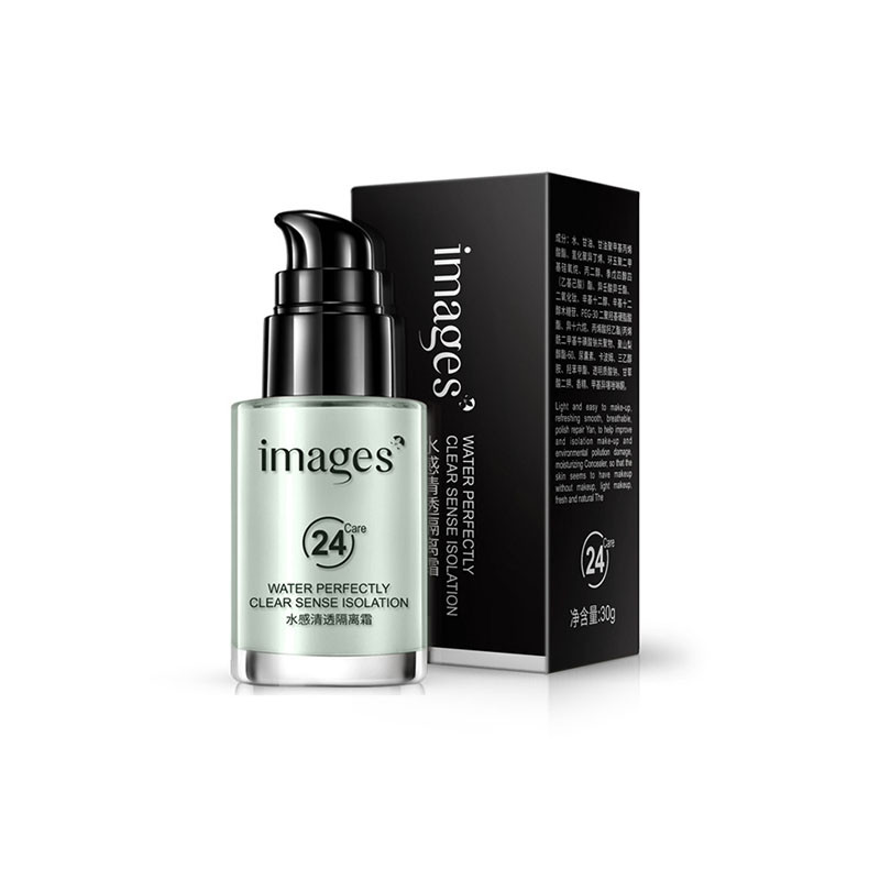 База-праймер под макияж выравнивающая IMAGES Water Perfectly Clear Sense Isolation Тон №5 30 г Lite Green