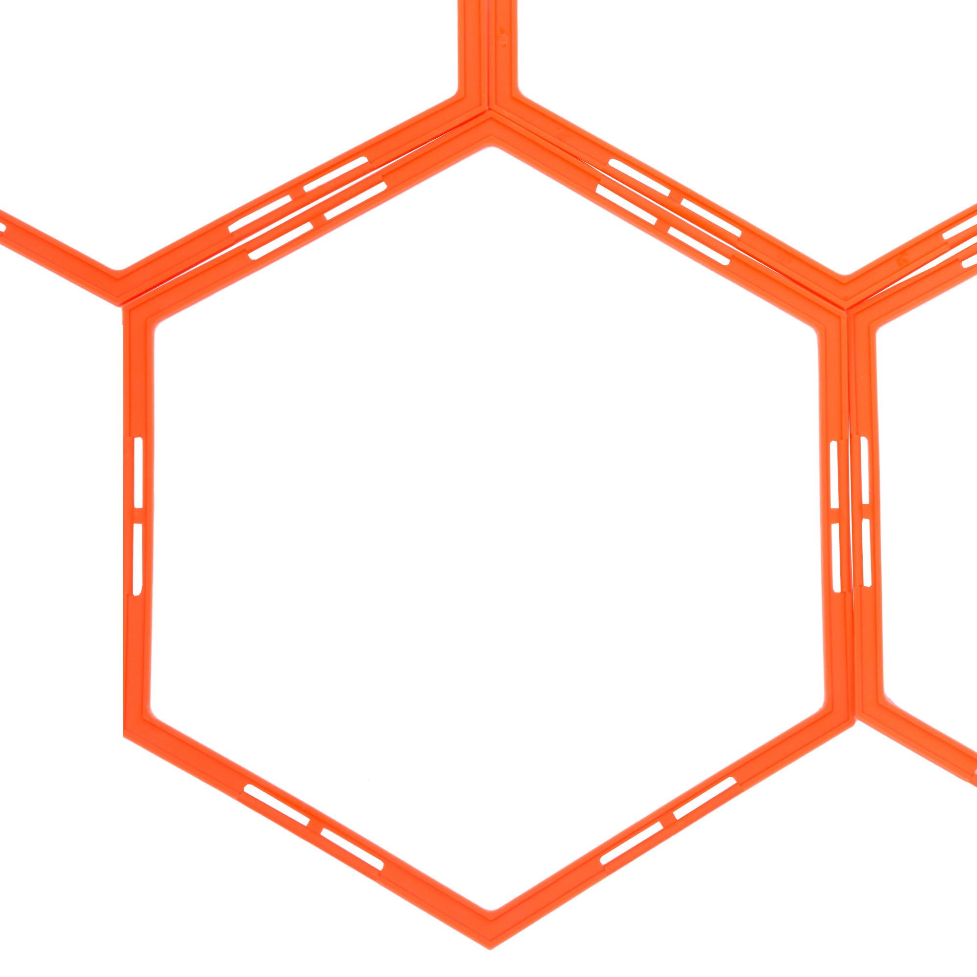Тренировочная напольная сетка гексагональная 1шт Agility Grid SP-Sport C-1412 Оранжевый