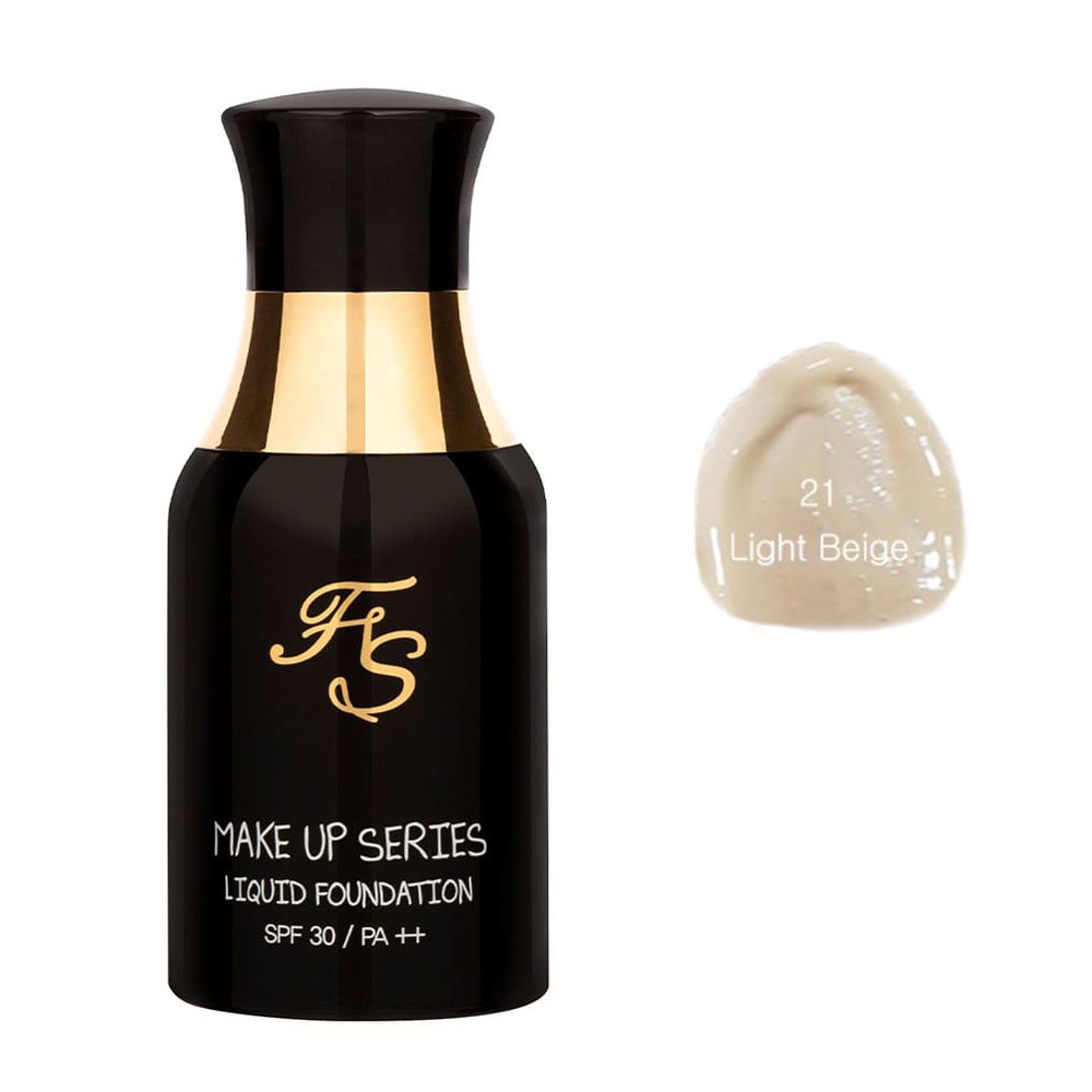 Тональная основа Farmstay Make Up Series Liquid Foundatoin SPF30 #21 Light Beige 40 мл (8809507385960)