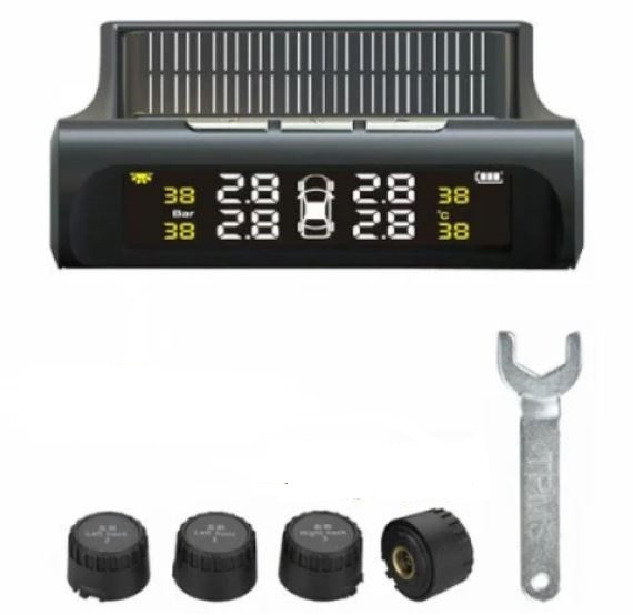 Система контролю тиску у шинах TPMS ЖК TY02-W зовнішні датчики