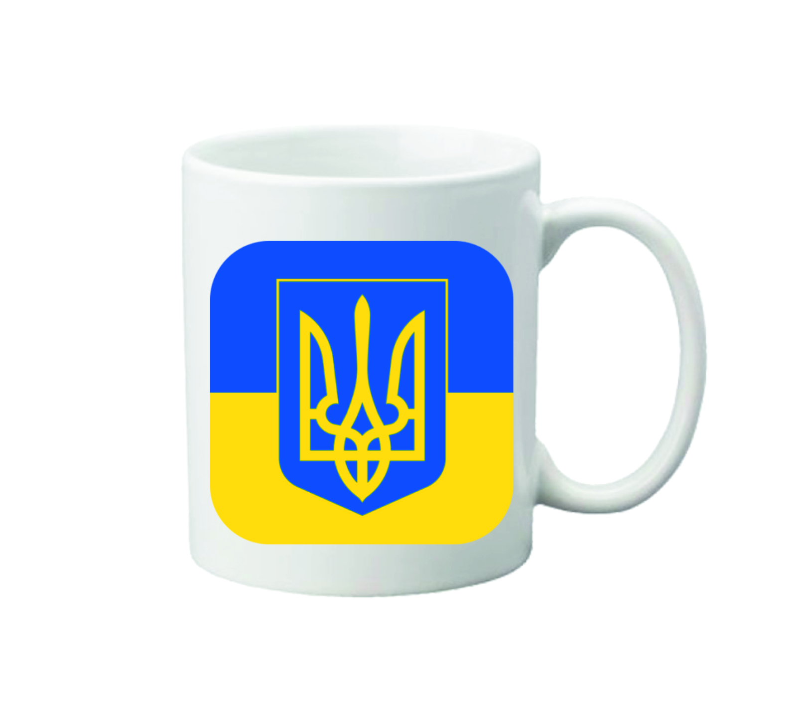 Чашка з принтом Vivay Україна 330 мл Білий (hub_xuiahl)