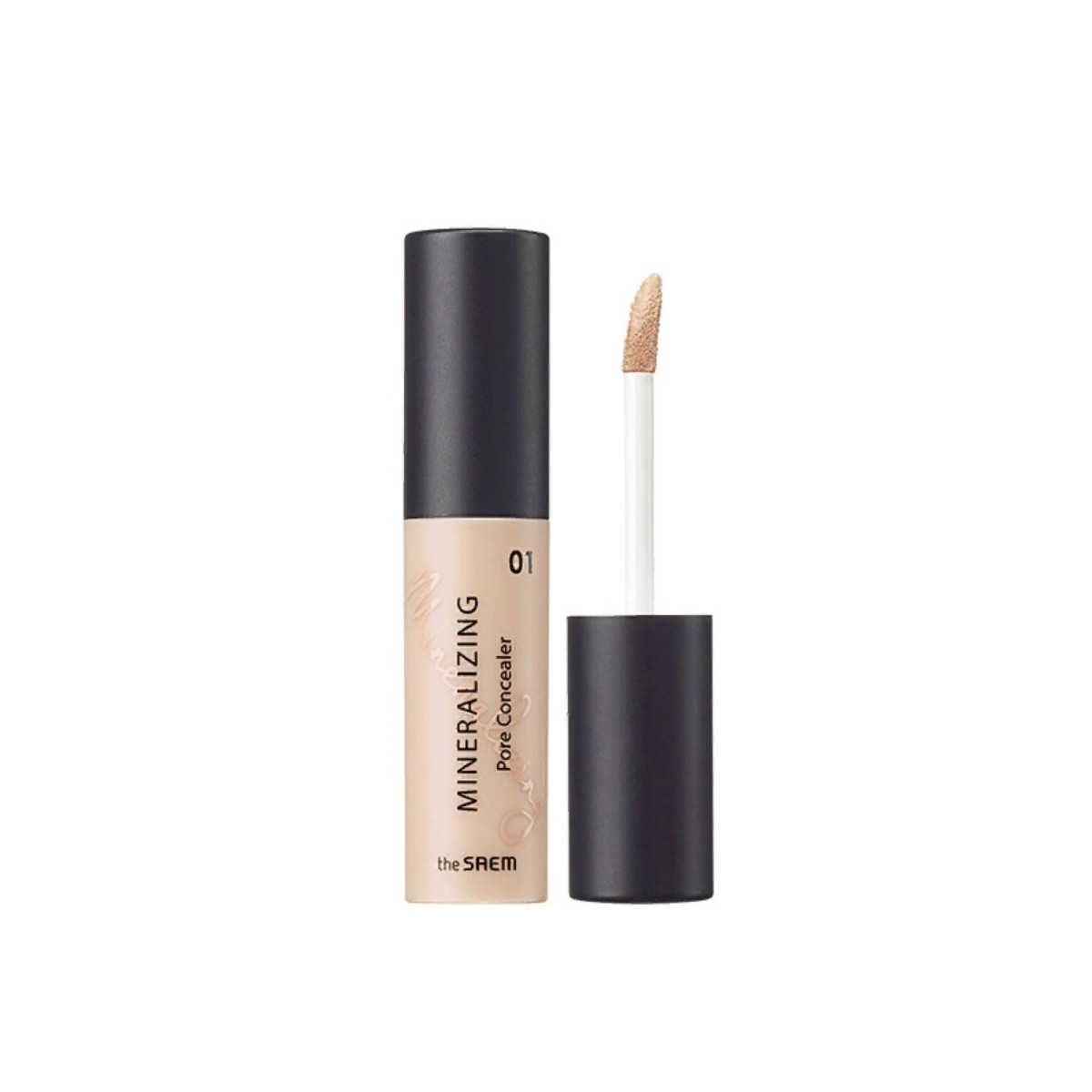 Кремовий консилер для маскування пор The Saem Mineralizing Pore Concealer 01 Clear Beige 4 мл (8806164157213)