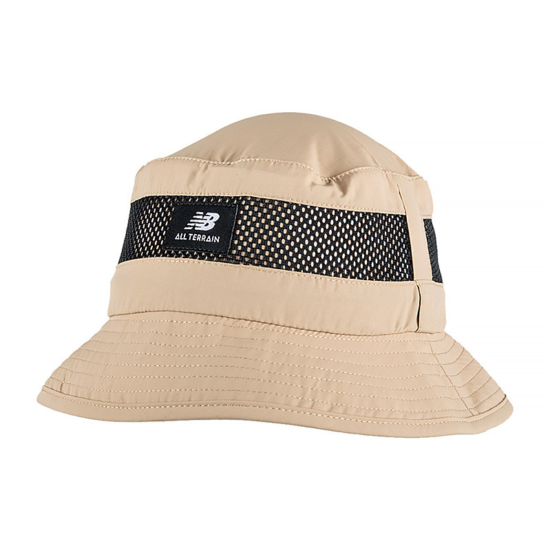 Мужская Панама New Balance Lifestyle Bucket Hat Бежевый One size (7dLAH21101MDY One size)