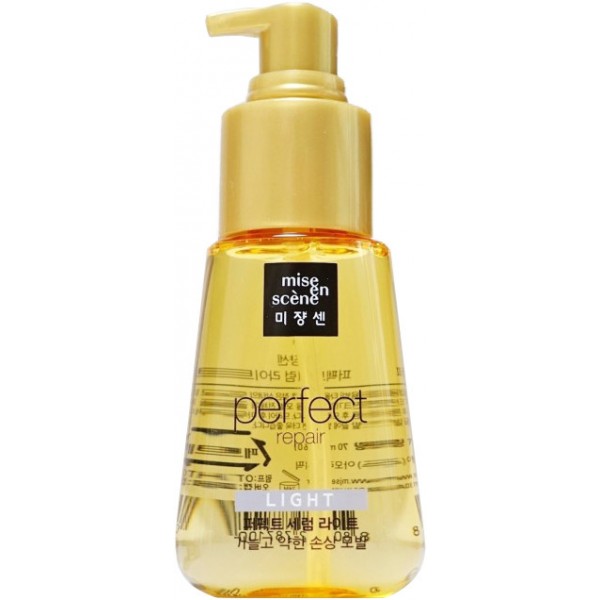 Легка масляна сироватка для сухого та ламкого волосся Mise en Scene Perfect Serum Light 70 мл (8801042787100)