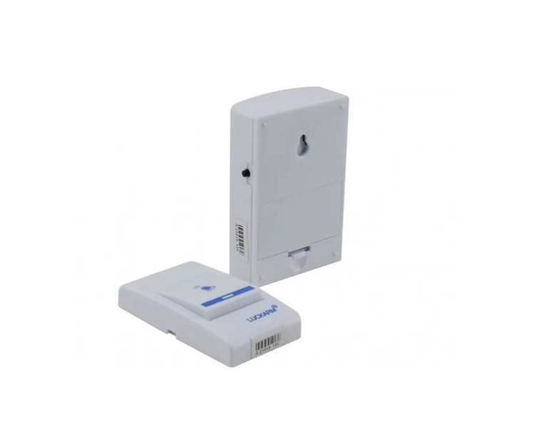 Дверний дзвінок бездротовий на батарейках LUCKARM 12V 23A White