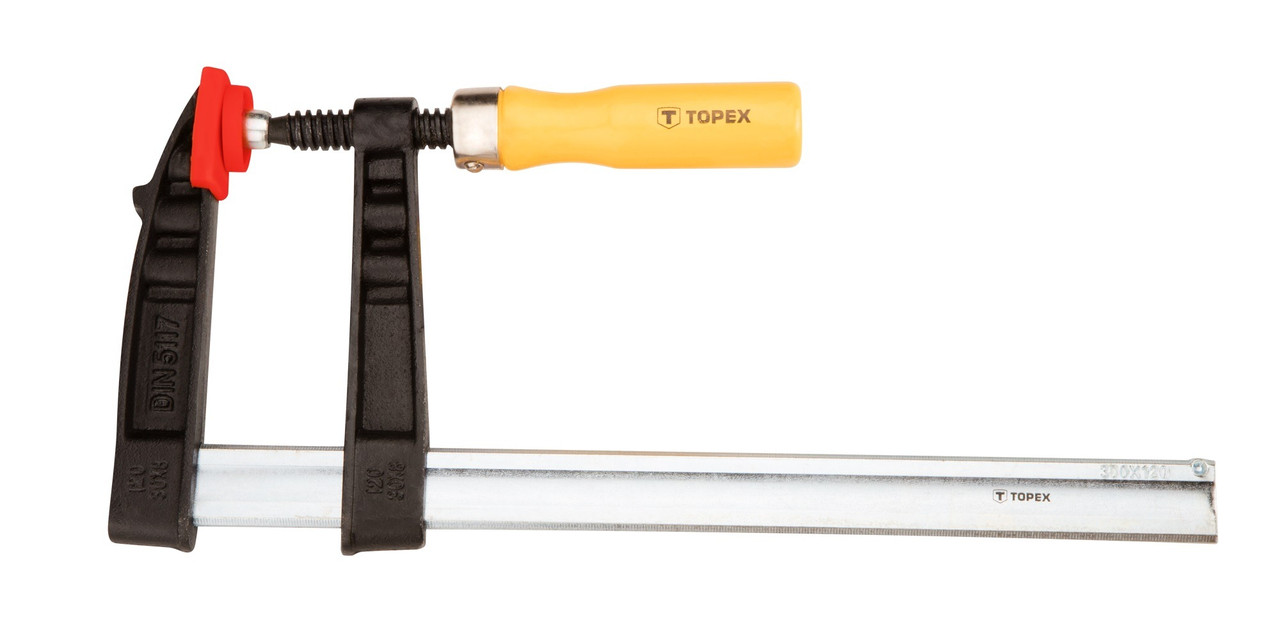 Струбцина столярная Topex 12A123 тип F 120 x 300 мм