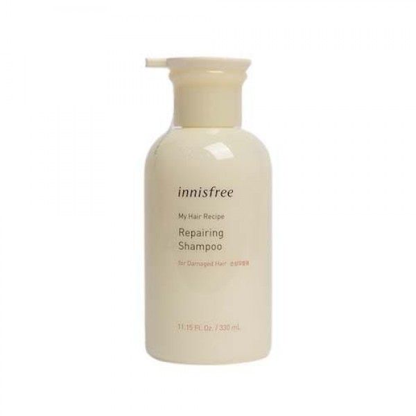 Відновлюючий шампунь для пошкодженого волосся Innisfree My Hair Recipe Repairing Shampoo 330 мл (8809612855945)