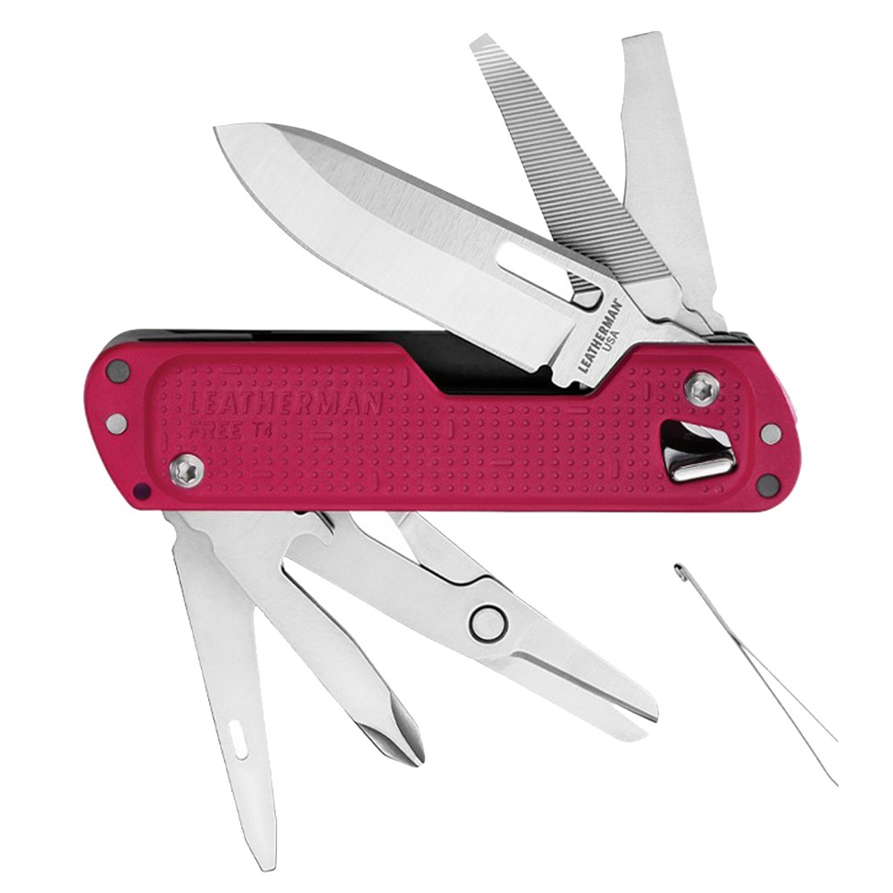 Мультитул Leatherman Free T4 Crimson (1080-832871)