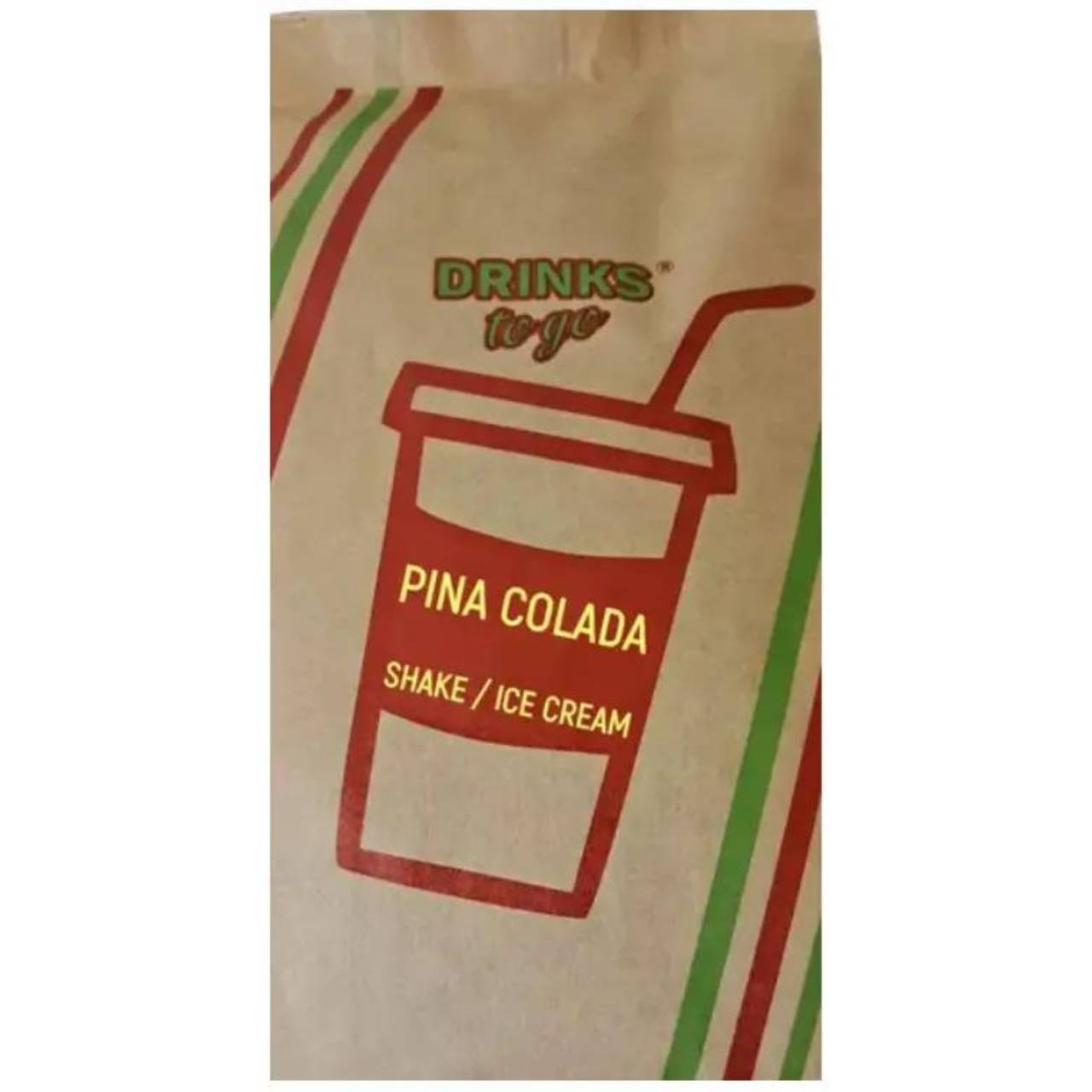 Суміш для м'якого молочного морозива та шейків Чудові напої Pina Colada Shake Ice Cream 1 кг