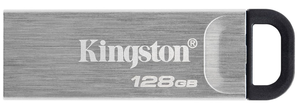 Flash Drives Kingston DataTraveler Kyson 128GB USB 3.2 (DTKN/128GB) Silver/Black (6622889)