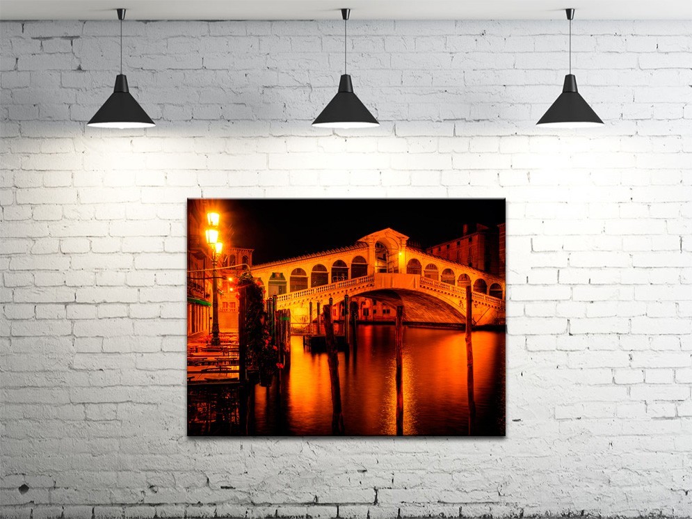 Картина на полотні ProfART S4560-g199 60 x 45 см Міст (hub_Oivf92171)