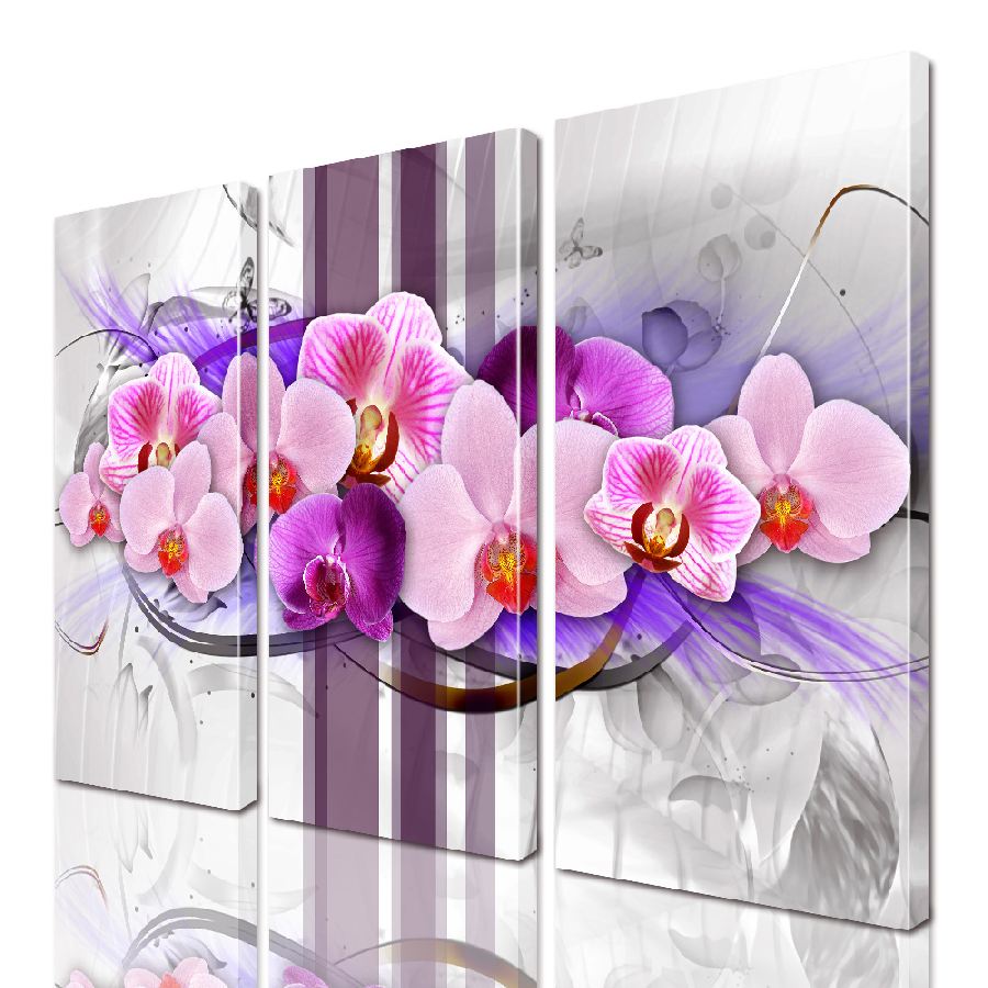 Модульная картина ArtStar цветы Орхидея ADFL0135 размер 55 х 70 см