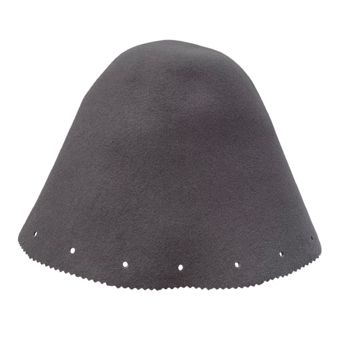 Шапка для бани и сауны PRO One Size Серый 45234321