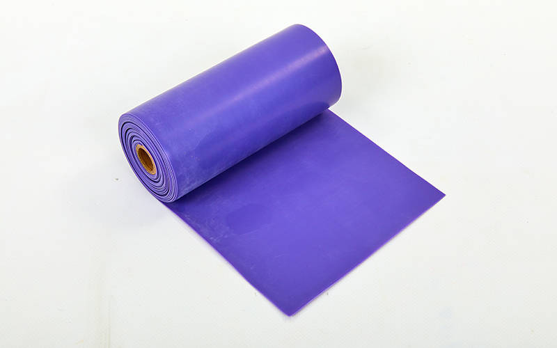 Лента эластичная для фитнеса и йоги planeta-sport CUBE FI-6256-5_5 550 x 15 x 0.045 см Фиолетовый