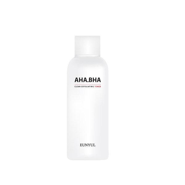Тонер для чистої шкіри з кислотами Eunyul AHA BHA Clean Exfoliating Toner 180 мл (8809435405013)