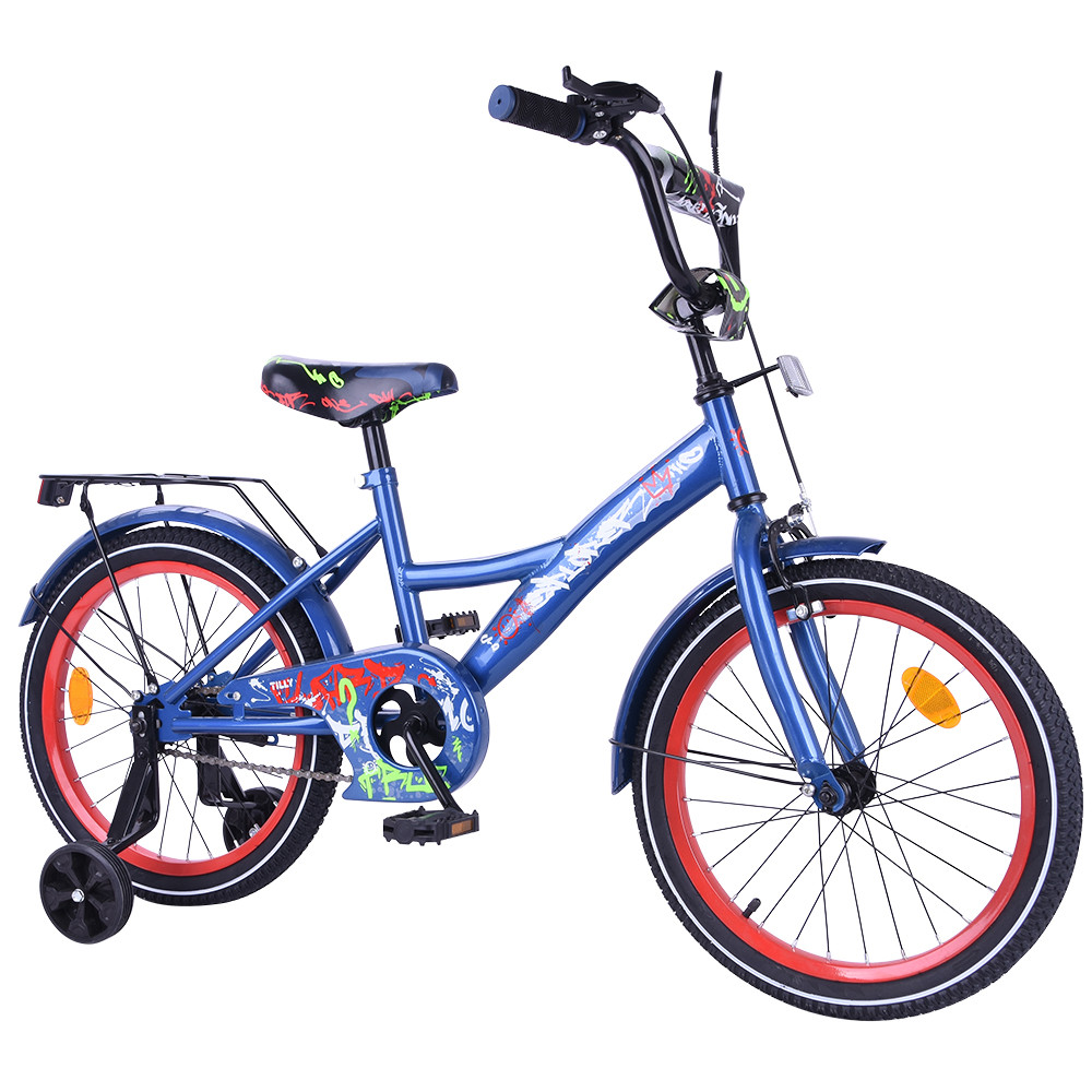 Дитячий 2-х колісний велосипед TILLY EXPLORER 18 T-218114 blue_red