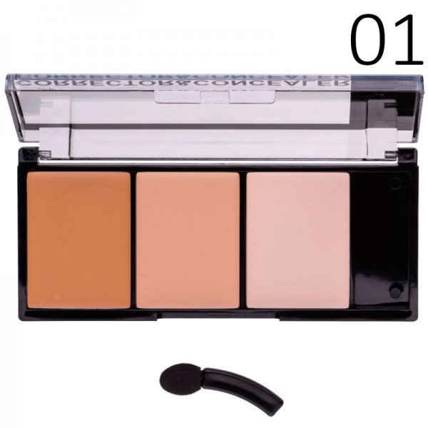Палетка для корекції Meis Corector and Concealer тон 1 (hub_JpAd73491)