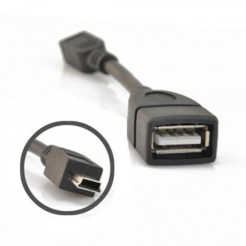 Mini USB OTG кабель переходник 10 штук (005167)