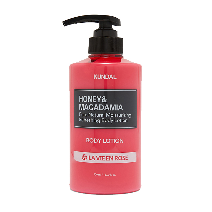 Питательный ароматический лосьон для тела Honey & Macadamia Body Lotion La Vie En Rose Kundal 500 мл
