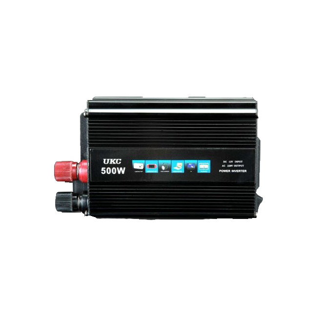 Преобразователь авто инвертор  UKC 12V-220V 500W