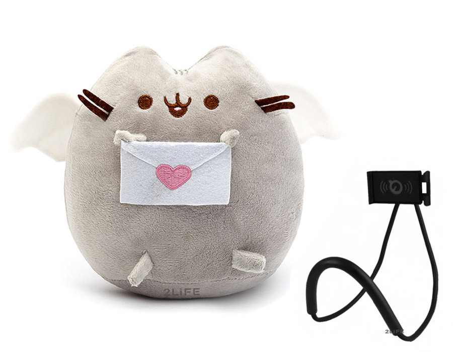 Мягкая игрушка Pusheen cat с письмом + подарок (n-1042)