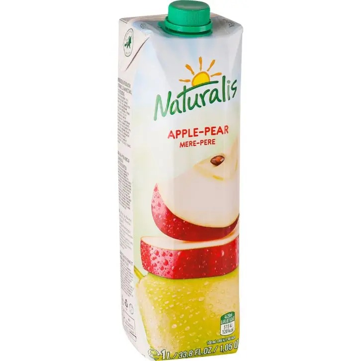 Нектар Naturalis Яблоко-груша 1 л 4840022004169