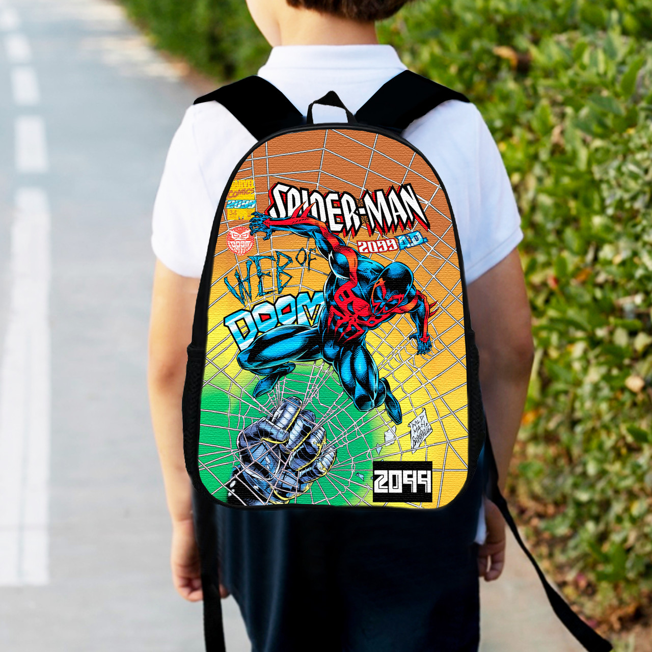 Дитячий рюкзак Spiderman 34х27х13 см, водонепроникний, різнокольоровий — арт. 2342422612