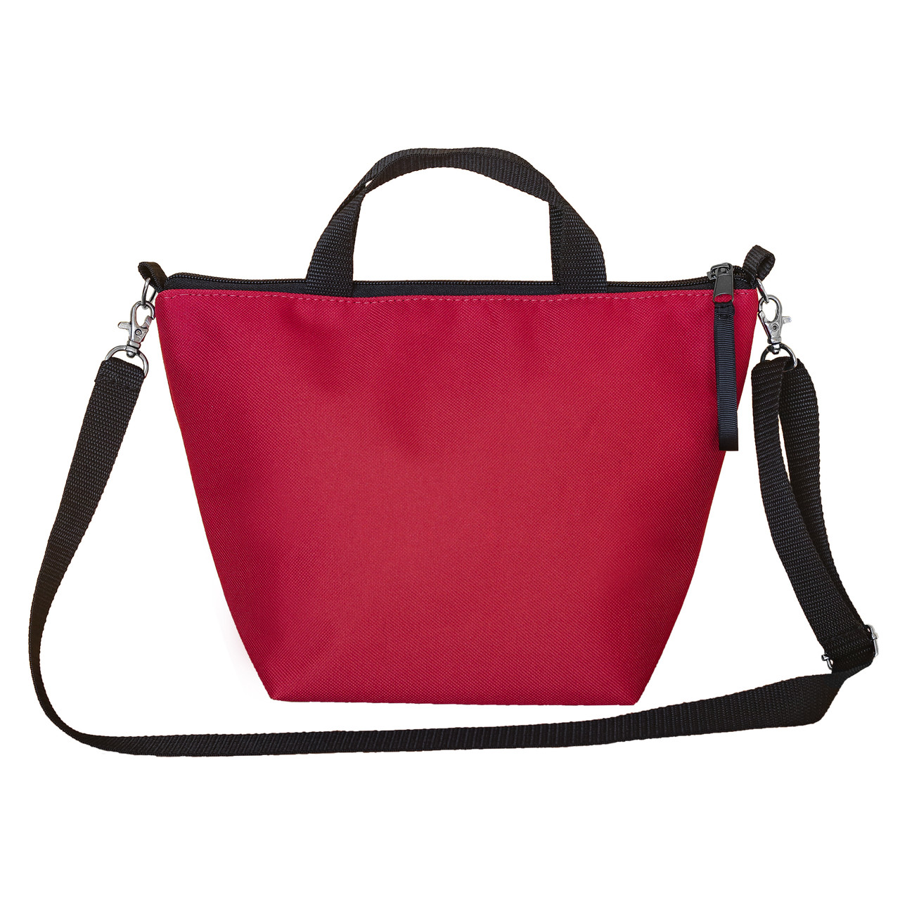 Термосумка lunch bag Зіпер червона VS Thermal Eco Bag